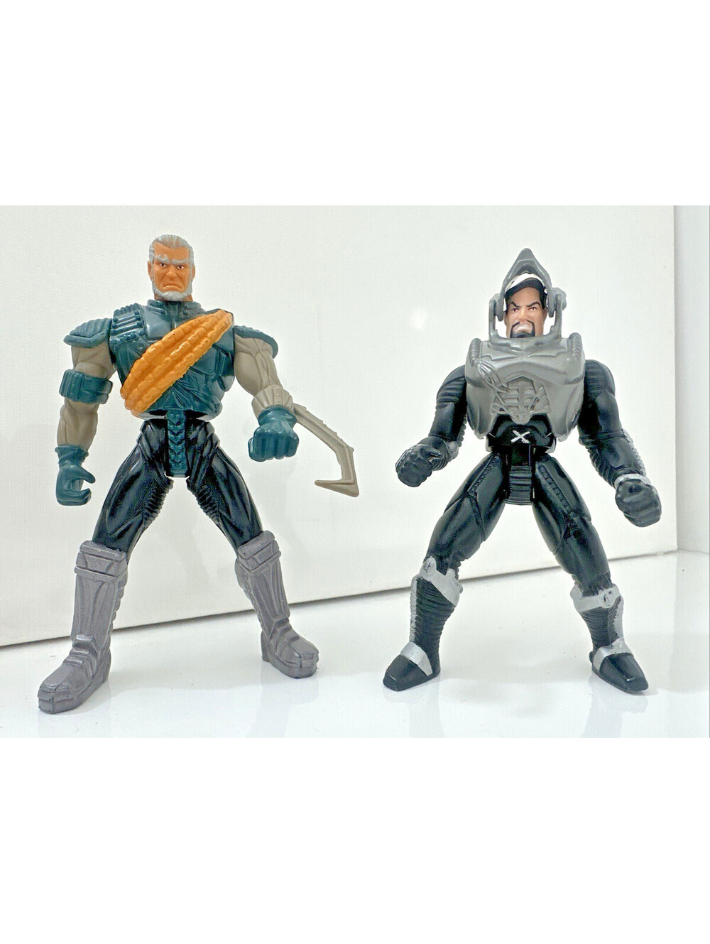 Vintage 1995 Kenner Disney Gargoyles Xanatos & MacBeth Figure Lot No Accessories